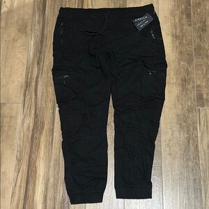 Black Jogger Sweatpants Full-Length